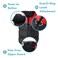 Gooby Padded Vest Dog Jacket Purple Medium Warm Zip Up Vest Fleece Jacket with Dual D Ring Leash Water Resistant for Small to Medium Dogs