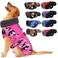 IECOii Extra Warm Reflective Adjustable Dog Jacket Fleece Turtleneck Winter Coat for Small Medium Large Dogs