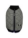 K10 Quiltee Coat Warm Dog Coat with Leash Attachment Water Resistant Jacket with Leash Ring Built in D Ring Harness Fleece Lined Vest Lighter Than a Sweater Small Dogs S Olive Green