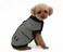 K10 Quiltee Coat Warm Dog Coat with Leash Attachment Water Resistant Jacket with Leash Ring Built in D Ring Harness Fleece Lined Vest Lighter Than a Sweater Small Dogs S Olive Green