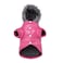 LESYPET Dog Coat for Small Dogs Windproof Doggie Puffer Jacket with Leash Hole Extra Warm Dog Jacket Winter Coat Pink XL