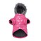 LESYPET Dog Coat for Small Dogs Windproof Doggie Puffer Jacket with Leash Hole Extra Warm Dog Jacket Winter Coat Pink XXL