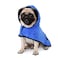 NACOCO Dog Bathrobe Towel Microfiber Pet Drying Moisture Absorbing Towels Coat for Dog and Cat XL Blue