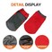 BONAWEN Winter Dog Coat 100 Waterproof Thicken Dog Jacket for Lab Pitbull Doberman Standard PoodleGerman Sheperd Large Bread PetRed2XL