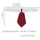 ANIAC Small Dog Cat Wedding Collar Formal Bow Tie for Cats Puppy Collar White Tuxedo Costume for Small Dogs Kittens S Red