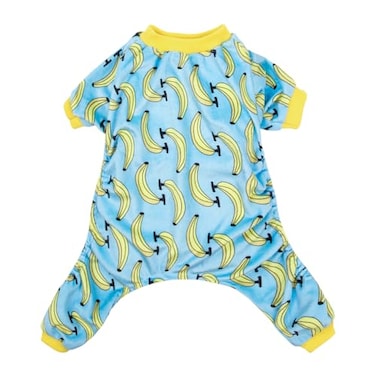 CuteBone Soft Stretchy Dog Pajamas Cozy Pet Jammies Breathable Jumpsuit for Small Dogs AllSeason Comfy Outfit EasyOn Pullover Design Keeps Pets Warm Comfortable P06M