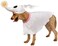 Rubies Disney Nightmare Before Christmas Zero Pet Costume for For Dogs or Cats by Medium