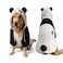 FLAdorepet Halloween Large Dog Panda Costume Outfits Winter Warm Pet Jacket Coat Funny Clothes for Medium Large Dog Labrador Husky Beagle 20 Panda