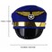 Soochat Pet Pilot Hat Dog Aviator Hat Cat Puppy Costume Hat for Halloween Costume Accessories Photo Props