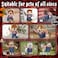 T2Y Dog Halloween Costume Pet Deadly Doll Chucky Dogs Costume Small