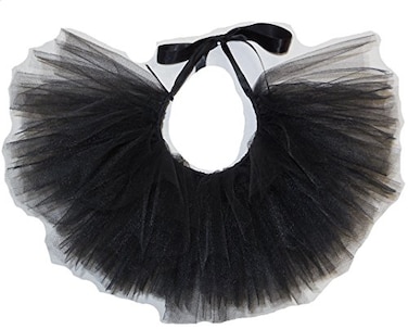 Pawpatu Handcrafted in USA Black Tulle Tutu for Small Dogs