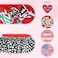 Pistha 4 Pack Adorable Puppy Dog Printed Clothes for Small Dogs Girl Holiday Apparel DressesM