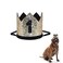 AAAMN Dog 1st Birthday Accessories Gold Crown Hat Cat Dog Birthday Party Headband Hats with Charms
