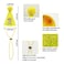IDOLPET Dog Cat Birthday Party Hat with Cute Bow Tie for Small Medium Puppies Cats Dog Wedding Collar Outfit Yellow