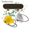 Vehomy Bearded Dragon Accessories Small Engineer Hat for Bearded Dragon Lizard Construction Helmet Hats and Mini Scooter for Hamster Lizard Parrot Reptile Small Animals 3Pcs