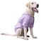 ARUNNERS Large Dog Hoodie Clothes Purple 3XL