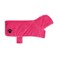 Bone Dry Pet Robe Collection Embroidered Absorbent Microfiber Bath Robe with Adjustable Closure for Dogs Cats Large Raspberry Sorbet