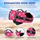 Paws Aboard Dog Life Jacket Premium Swim Vest with SafeChin AntiChoke Collar PAWS Aboard Pink Polka Dot RapidLift Rescue Handle DRing Reflective Trim Boating Kayaking Pool XXSmall Under 6 lbs