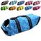 SNIK-S Dog Life Jacket EasyFit Adjustable Belt Pet Saver Swimming Safety Swimsuit Preserver with Reflective Stripes for Doggie XS Blue