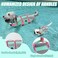 EMUST Dog Life Vests Adjustable Dog Life Jackets for Small Dogs with Enhanced Buoyancy Small Dogs Flotation Vest with Durable Rescue Handle NewTurquoiseXS