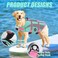 EMUST Dog Life Vests Adjustable Dog Life Jackets for Small Dogs with Enhanced Buoyancy Small Dogs Flotation Vest with Durable Rescue Handle NewTurquoiseXS