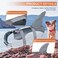 EMUST Dog Life Vests Dog Floats for Swimming Boat Pool Ripstop Pet Life Jacket with High Buoyancy and Lift Handle for Small and Medium Breeds MGrey