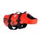 EzyDog Ezydog DFD Dog Life Jacket Adjustable Swimming Safety Vest with Reflective Trim Durable Grab Handle 50 More Flotation Material XLarge Red