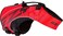 EzyDog DFD X2 Dog Life Jacket Adjustable Swimming Safety Life Vest Preserver with Continuous Neck Flotation Reflective Trim Grab Handle Medium Red