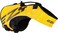 EzyDog DFD X2 Dog Life Jacket Adjustable Swimming Safety Life Vest Preserver with Continuous Neck Flotation Reflective Trim Grab Handle Medium Yellow