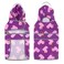 HDE Dog Raincoat with Clear Hood Rain Jacket Poncho for Small Medium Large Dogs Ducks Purple 3XL