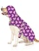 HDE Dog Raincoat with Clear Hood Rain Jacket Poncho for Small Medium Large Dogs Ducks Purple 3XL