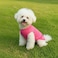 Chol&Vivi CholVivi Dog Clothes 2pcs Soft Cotton TShirts for Small Medium Large Extra Large Dogs Pink and Rose Red S 16 Chest