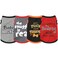Paiaite Elevate Your Pets Seasonal Style with Playful Panache 4Piece Set of Dog Shirts Featuring Hilarious Printed Patterns for Airy Comfort in Summer and Fall Classic Set 1 XSmall