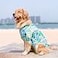 Harikaji Dog Hawaiian Shirt Summer Pet Clothes Large Dog Cool Costume Beach TShirt for Medium Large DogBlue3XL