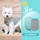 KYEESE 2 Pack Sun Protection Dog Shirts Quick Dry Soft Stretchy Dog TShirts with Reflective Label Tank Top Sleeveless Vest Pet Clothes for Small Pet Large GreyBlue