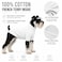 Lovelonglong Dog Pullover Sweatshirt Autumn Winter Cold Weather Dog TShirts for Small Medium Large Size Dogs Yorkshire Terrier Pomeranian Clothes OffWhite S