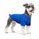 Lovelonglong Pet Clothing Dog Costumes Basic Blank TShirt Tee Shirts for Medium Small Dogs Blue XL