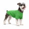 Lovelonglong Pet Clothing Dog Costumes Basic Blank TShirt Tee Shirts for Small Dogs Green L
