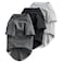 Pet Passion Toby 3Pack 100 Organic Cotton Dog Short Sleeve TShirt Pet Tees for All Breeds Gray Ombre XSmall 512 lbs
