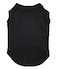 Petitebella Plain Cotton Black Puppy Dog Shirt Black Medium