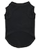 Petitebella Plain Cotton Black Puppy Dog Shirt Black Medium