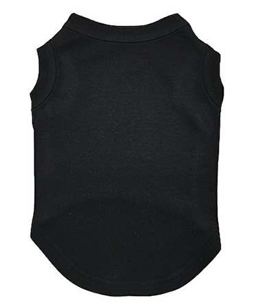 Petitebella Plain Cotton Black Puppy Dog Shirt Black Medium