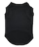 Petitebella Plain Cotton Black Puppy Dog Shirt Black Medium