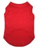 Petitebella Plain Cotton Red Puppy Dog Shirt Red Small