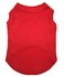 Petitebella Plain Cotton Red Puppy Dog Shirt Red Small
