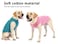 WEONE Dog Summer TShirts Striped Cotton VestPet Breathable Soft Basic Clothes for Small Medium Larg Boy Girl DogsM