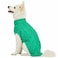 Blueberry Pet Classic Dog Sweater Wool Blend Cable Knit Pullover Crewneck Winter Clothes in Emerald Back Length 16 Medium Warm Coat for Pet16 inch Pack of 1
