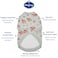 Blueberry Pet Floral Rose Print Pullover Sweatshirt for Dogs 14 inch Back Length Lightweight Spring Outfit in Grey