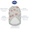 Blueberry Pet Floral Rose Print Pullover Sweatshirt for Dogs 14 inch Back Length Lightweight Spring Outfit in Grey