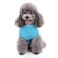 CHBORCHICEN Small Dog Sweaters Knitted Pet Cat Warm Dog Sweatshirt Winter Clothes Kitten Puppy Sweater Small Sky Blue